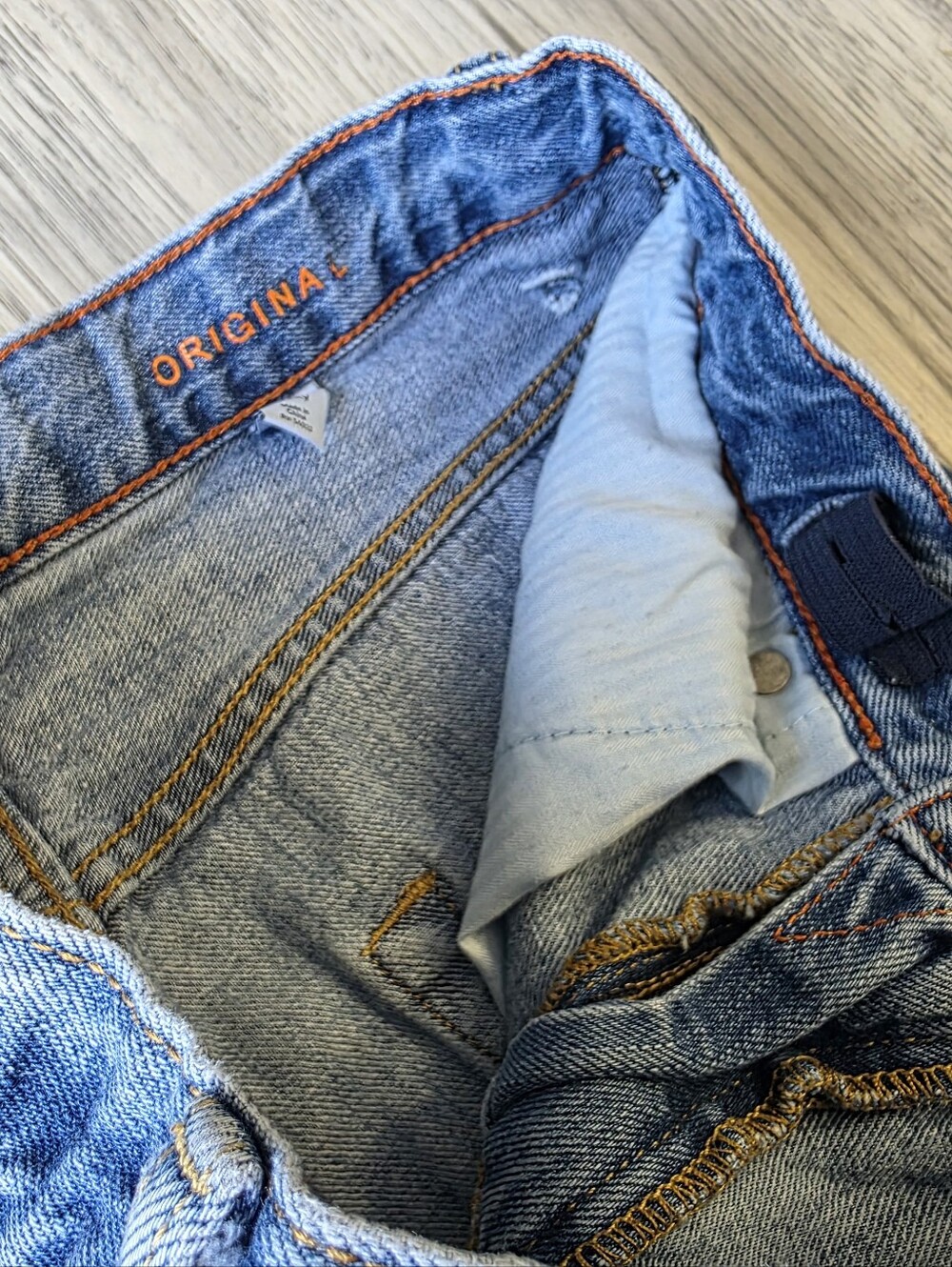 Gap Kids 1969 Boys 12 Husky Jeans Original Fit - Picture 4 of 10